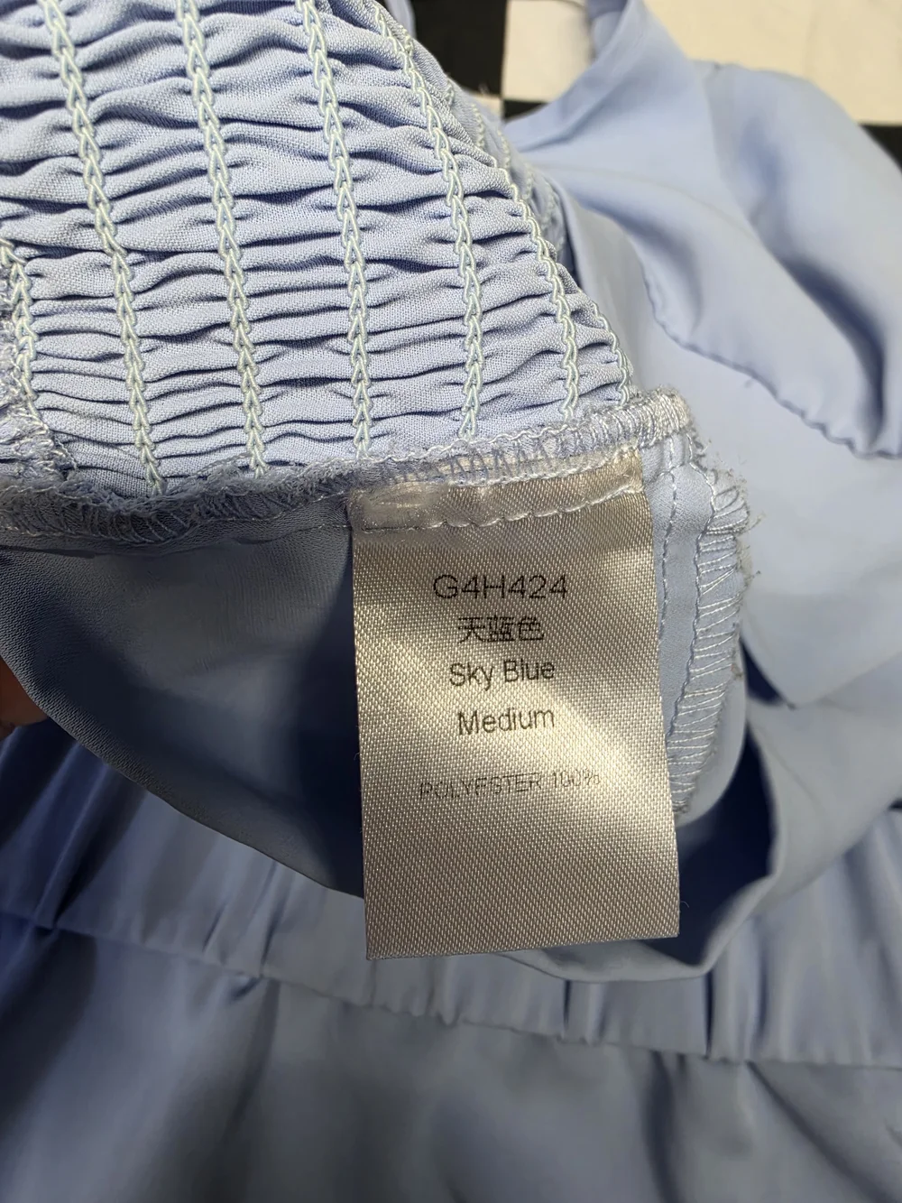 Women's Two-Piece Skirt Set in Light Blue - Casual Summer Ensemble